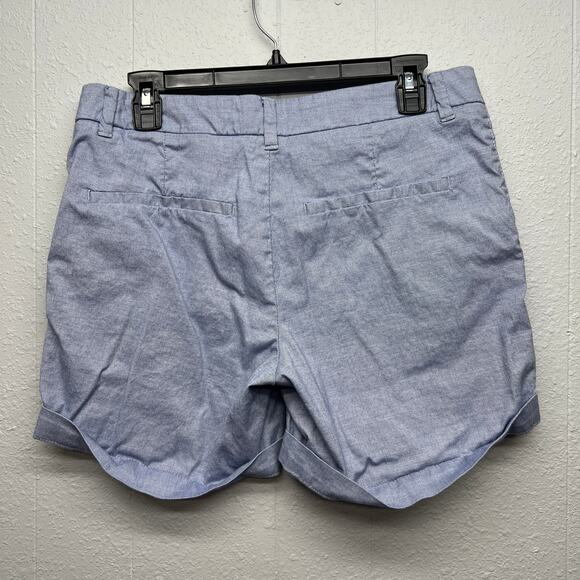 H&M Pin Striped Feminine Polished Sophisticated Academia Beach Womens Shorts 8 - Picture 2 of 7